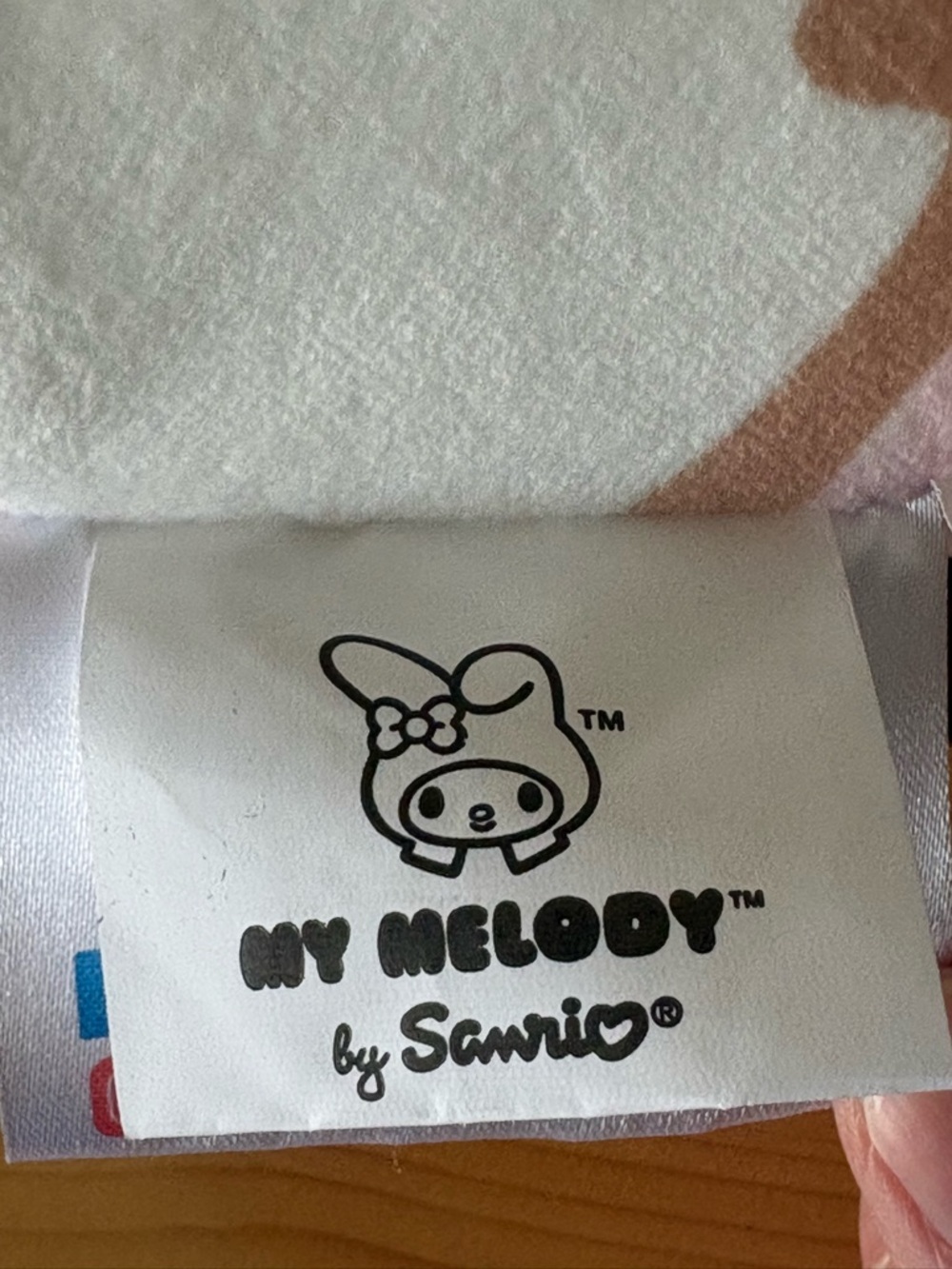 NWT! Sanrio My Melody Heart-Shaped Cloud Travel Pillow Pink Hello Kitty Plush - Picture 4 of 7